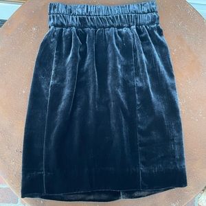 J.crew velvet navy blue shirt pxs